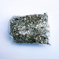 Premium Gold, Silver & Black Safety Pins - Brooches & Clothing Accessories (1000 Pack) 000 auksas