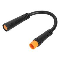 Waterproofed Throttles Cable Universals Electric Bike Sensors Thumb Throttles Cable for Easy Installation black