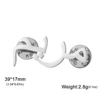 Lemegeton Custom Arabic Name Brooch Men Women Suits Pin Badges Customized Logo Pins Stainless Steel Jewelry Personalized Gifts name in Arabic white