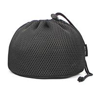 Camping Cooker Stove Tableware Protective Bag Portable Camping Storage Bag Bowl Plate Pot Organizer for Hiking Travel BBQ gray
