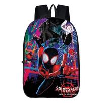 Patvarus kuprinė su Spiderman atvaizdu ir reguliuojamomis petnešomis mokyklai ir kelionėms #1 black