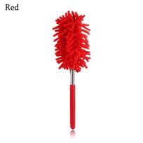 Car Cleaner Dust Handle House Cleaning Telescopic Magic Duster Extendable Brush Microfibre raudona
