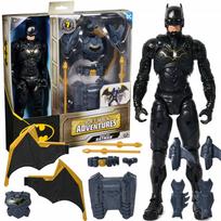 DC BATMAN ADVENTURES didelė figūrėlė, tamsos riteris 30 cm + 7 priedai