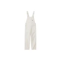 Carhartt WIP Ss24 Womens Bib Overall Straight Women Overalls White I032965-D6-02 XS white