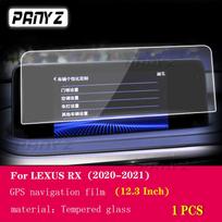 Skirta Lexus RX 300 350 450h 2016-2022 Automobilių GPS navigacinė plėvelė LCD ekranas Grūdinto stiklo apsauginė plėvelė nuo įbrėžimų - 12.3 Inch gray