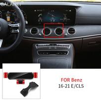 Gravity Car Mobile Phone Holder For Mercedes Benz E-CLASS W213 Coupe C238 CLS C257 Air Vent Mount GPS Stand For iPhone Huawei sidabras