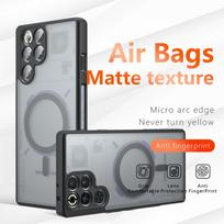 For RedMagic 11 Pro  Magnetic Acrylic Matte Case For RedMagic 11 Pro Shockproof Transparent Phone Cover For RedMagic 11 Pro gray