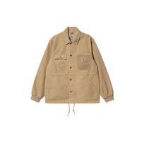 Carhartt WIP Medley Dearborn Canvas 12oz Jacket Dusty H Brown (Garment Dyed) Men Streetwear I030439-07E-GD M beige