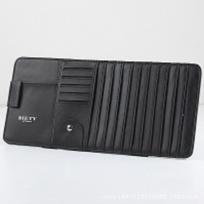 Car CD Case CD Sleeve Car CD Storage Bag Multifunction Sun Visor CD Clip blackOPP bag#0 gray