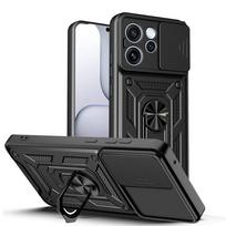Camera protect case for OPPO Reno 15 Pro MAX 15 pro mini 15 pro 15F 14 Pro 14f 13 13f 12 Armor Hybrid Metal Ring Holder Cover OPPO reno15 Pro mini juoda