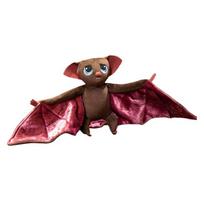 Minkšta animacinė Mavis šikšnosparnio lėlė Animacinis kimštas šikšnosparnis Pliušiniai žaislai Hotel Transylvania Šikšnosparnio pliušinis žaislas Gimtadienio dovanos Vaikų kambario dekoras 17x41 cm brown