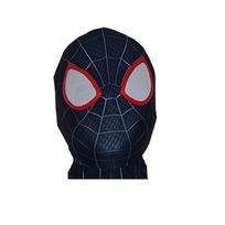High-quality Spider-man Into The Spider-verse Cosplay Costume With Perfect Stitches HeadCover,Adult gray