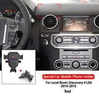 Car Gravity Holder Support Mobile Phone Stand For Land Rover Defender Discovery Sport Discovery 5 Discovery 4 LR4 Car Black-08 gray