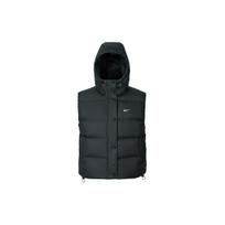 Nike Therma-Fit Down Vest With Logo Hooded Zipper Sleeveless Women vest IH1010-010 S black