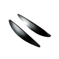 Car Front Headlight Lamp Eyebrows Eyelids Moulding Cover Trims For Opel Vauxhall Astra H MK5 2004 - 2009 2007 2008-A61E juoda