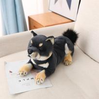 20/35cm Lovely Shiba Inu Dog Plush Toys Cute Sitting Lying Puppy Dolls Stuffed Soft Animal Toy Children Baby Birthday Gifts 35cm beige
