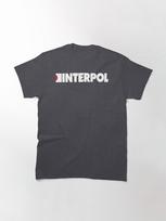 Interpol Interpols Band Classic T-Shirt L viržių pilka spalva