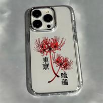 New Cool T-Tokyo Ghoul Anime Phone Case For iPhone 17e 17 16e 16 15 14 13 12 11 mini Pro Max X XR XSMAX Air Plus Transparent iPhone 15 black