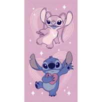Lilo & Stitch paplūdimio rankšluostis Angel, 70x140 cm