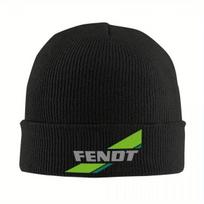 2026 Fendt Warm Knitted Cap Hip Hop Bonnet Hat Autumn Winter Outdoor Beanies Hats for Unisex Adult One Size black