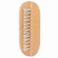 Nail Brush Men Women Wooden Fingernail Dust Dirt Removal Manicure Pedicure Cleaning Scrub Brush beige