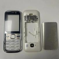 Pilnas korpusas Nokia C5 C5-00 su anglišku klaviatūros išdėstymu Gray  Arabic gray