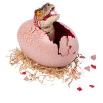 Takara Tomy Hatchimals Jurassic World Egg Red T-Rex beige