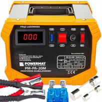 Akumuliatoriaus pakrovėjas Powermat PM-PA-20M, 12V/24V, 8-18A, LCD