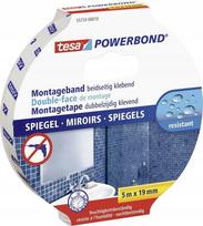 Tesa Powerbond dvipusė montavimo juosta veidrodžiams, 5m x 19mm