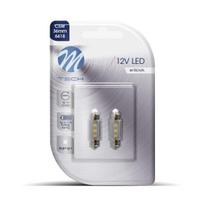 LED lemputė M-Tech LB090W 12V C5W, 2 vnt
