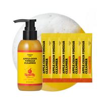 Mami Care Pore Whitening Apple Cider Vinegar Cleanser 120ml and 10ml Travel Set ACV Deep Wash yellow