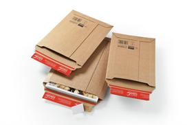 Labai tvirti gofruoto kartono vokai CP010, 235 mm x 340 mm, 20vnt