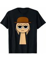 Tunner From Sprunki! T-Shirt 4XL įvairiaspalvis