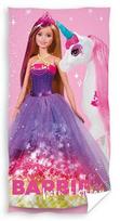 Paplūdimio rankšluostis Maudymosi 70x140 Barbie princesė, Paplūdimio rankšluostis Maudymosi 70x140 Barbie princesė