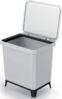Keden Systema 30l šiukšliadėžė su dangčiu, pilka