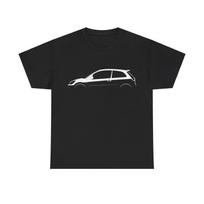 Ford Fiesta ST Mk V Silhouette Car T-shirt L black
