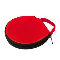 Cloth Portable Organizer Bag for Car Home Carry Case CD Case Holder DVD Case Disc Holder CD DVD VCD raudona