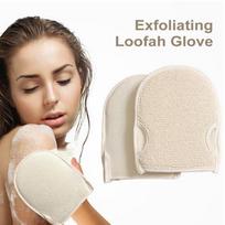 Šveičiamasis Lufah Glove Pad kūno šveitimo pagalvėlė vonia dušas Lufah Sponge Pad vyrams ir moterims Assorted Color