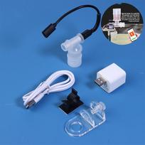 Automatic Fish Feeder - Wifi Smart Feeder For Aquarium, Timed Remote Control Fish Tank Food Dispenser Fish Shrimp Feeding 02 gray