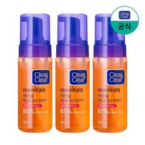 Clean & Clear Essential Facial Foaming Cleanser, 150ml, 3 pcs blue