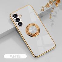 Dengtas žiedas Laikiklis Telefono dėklas Samsung Galaxy A56 A36 A26 A06 A16 A15 A25 A35 A55 A14 A24 A34 A54 Dangtelis Funda Coque For Samsung A25 juoda