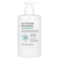 APLB, Gliutationo Niacinamido Kūno Losjonas, 10,14 fl oz (300 ml) white