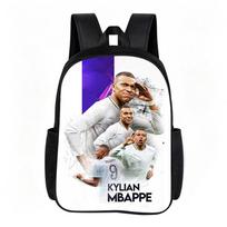 Futbolo Sportas Vaikams Kuprinė Geriausia Dovana Kuprinė Kanceliarinės Prekės M-Mbappe Mokyklinė Kuprinė Vaikui Futbolo Žvaigždė Kuprinė black