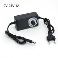 Adjustable Universal AC 220V To dc 9v 24V Adapters Charger 9V-24V 10V 12V 10V 21V 15V 18V 1A 1000ma Power Supply Adapter US Plug