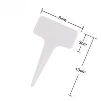 50Pcs Succulent Flower Horticulture Label, Thick Plastic Plant Label, Horticultural Classification Label Flower Plate rožinė