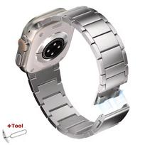 Titanium bracelet for Apple Watch Ultra 2 49mm Series 10 9 8 7 se 5 4 6 magnetic band for iwatch ultra 49 46mm 42mm 41mm 45 44mm 38mm 40mm 41mm sidabras