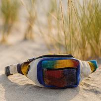 Fanny Pack Tie-Dye Hemp Belt Bag