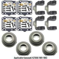 Kawasaki KZ1000 Carburetor Kit (1981-1983) Repair Contact customer service gray