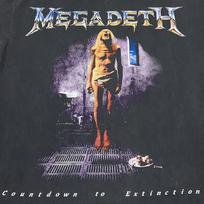 MEGADETH Metal Countdown To Extinction Vintage 1992 Sz.L Brockum REPRINT Unisex T-Shirt XL gray