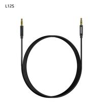 Stereo AUX mini jack cable 3.5mm 1m - black